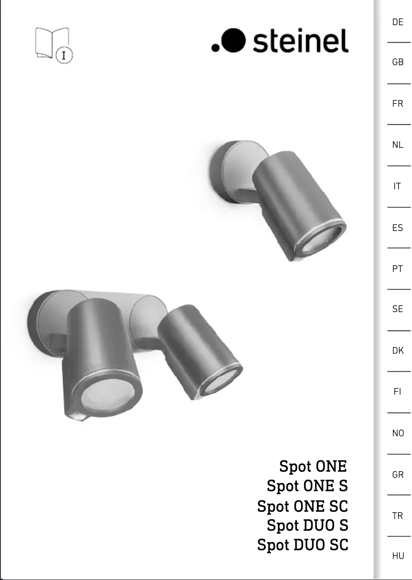 Página 1 del manual Manual de usuario Steinel Spot ONE