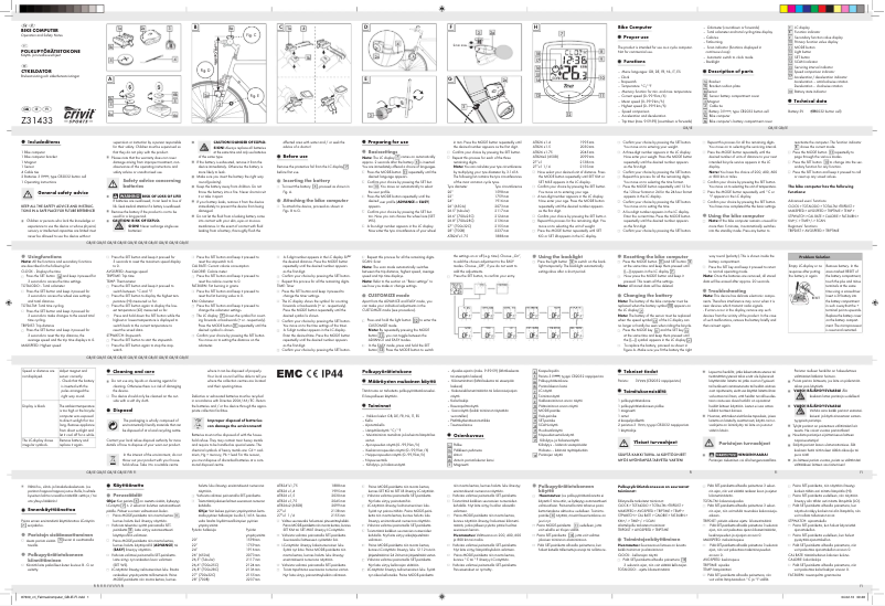 Página 1 del manual Manual de usuario Crivit IAN 87309