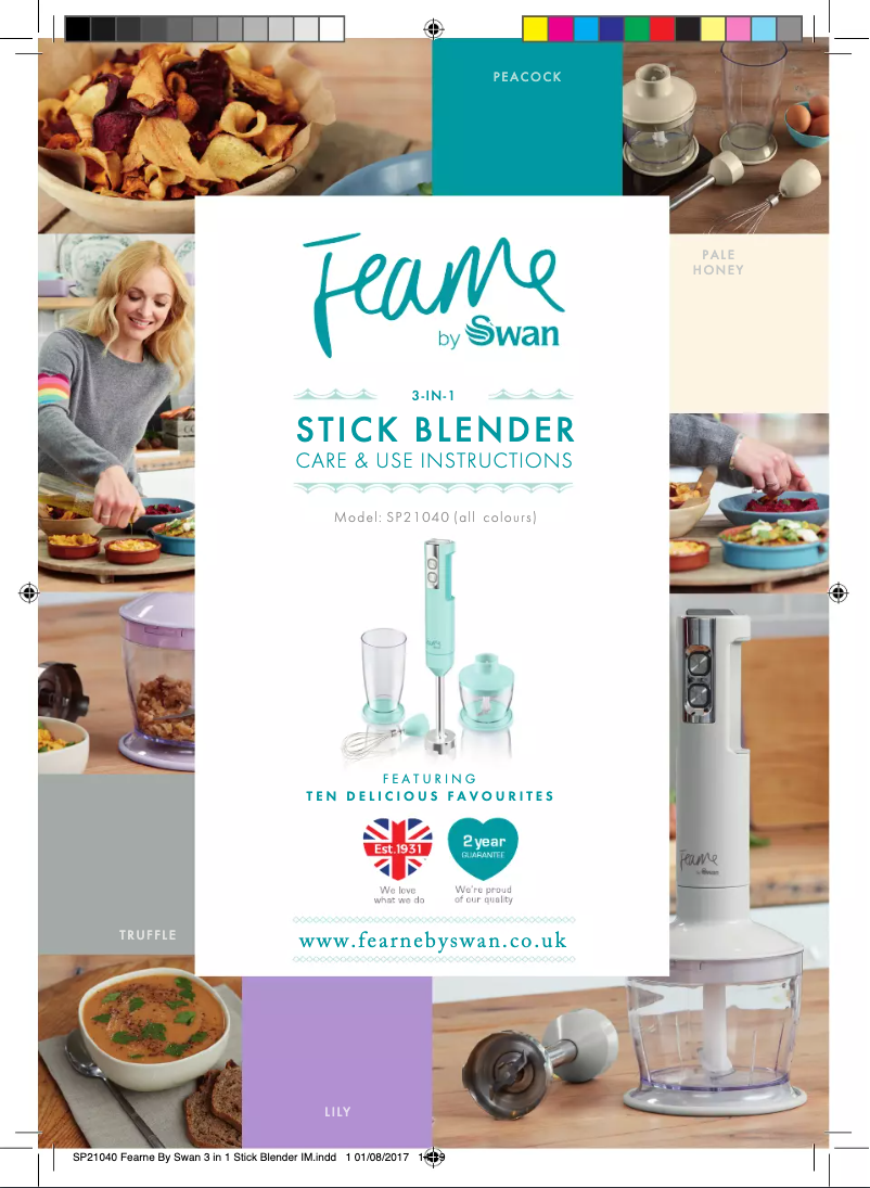 Page 1 de la notice Manuel utilisateur Swan SP21040LYN