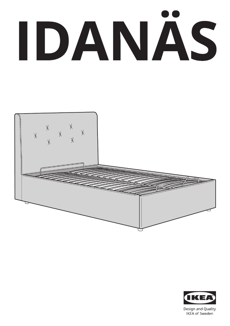 Page 1 de la notice Manuel utilisateur Ikea IDANÄS 905.880.86