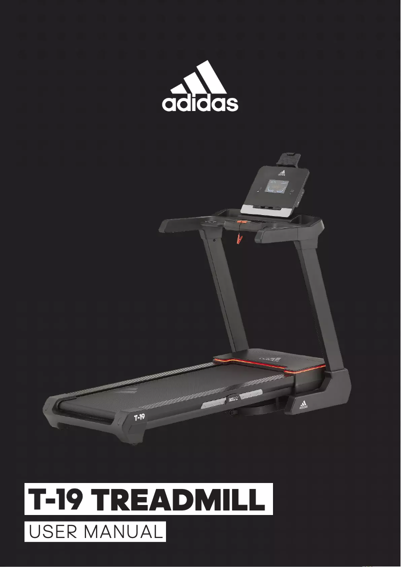 Page 1 of the manual User Manual Adidas T-19
