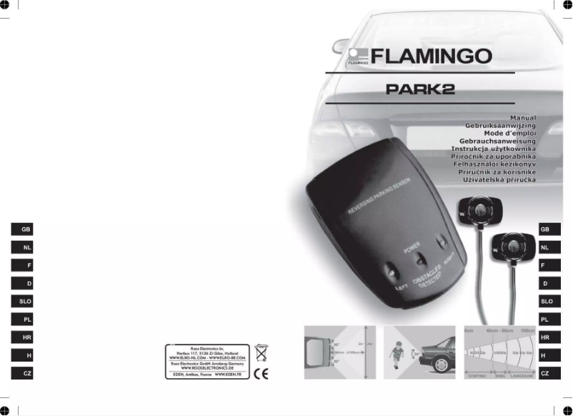 Page 1 de la notice Manuel utilisateur Flamingo Park 2