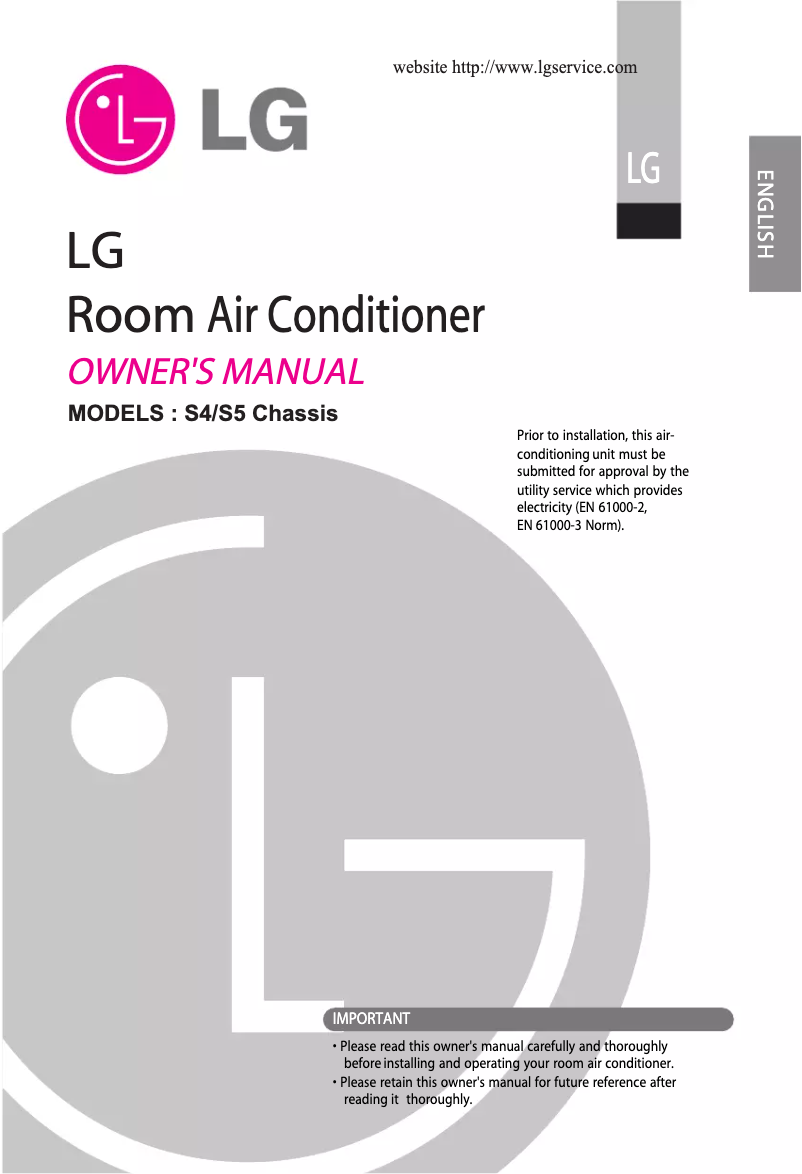 Página 1 del manual Manual de usuario LG HSNC1865F78