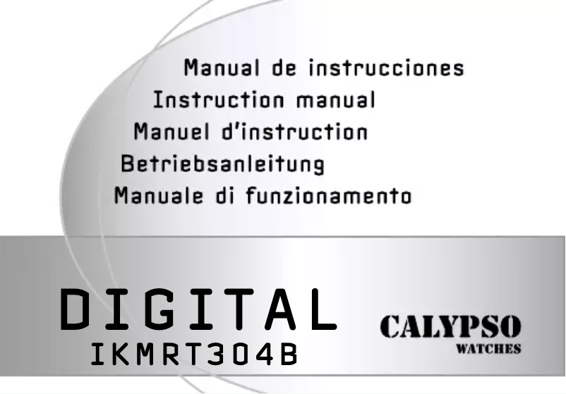 Page 1 de la notice Manuel utilisateur Calypso K5661
