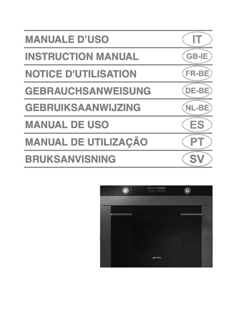 Page 1 de la notice Manuel utilisateur Smeg S45MFA