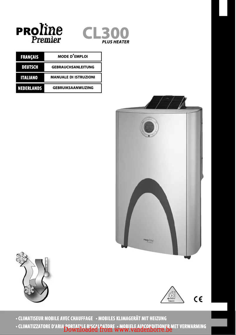 Página 1 del manual Manual de usuario Proline CL300