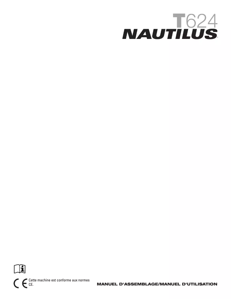 Página 1 del manual Manual de usuario Nautilus T624