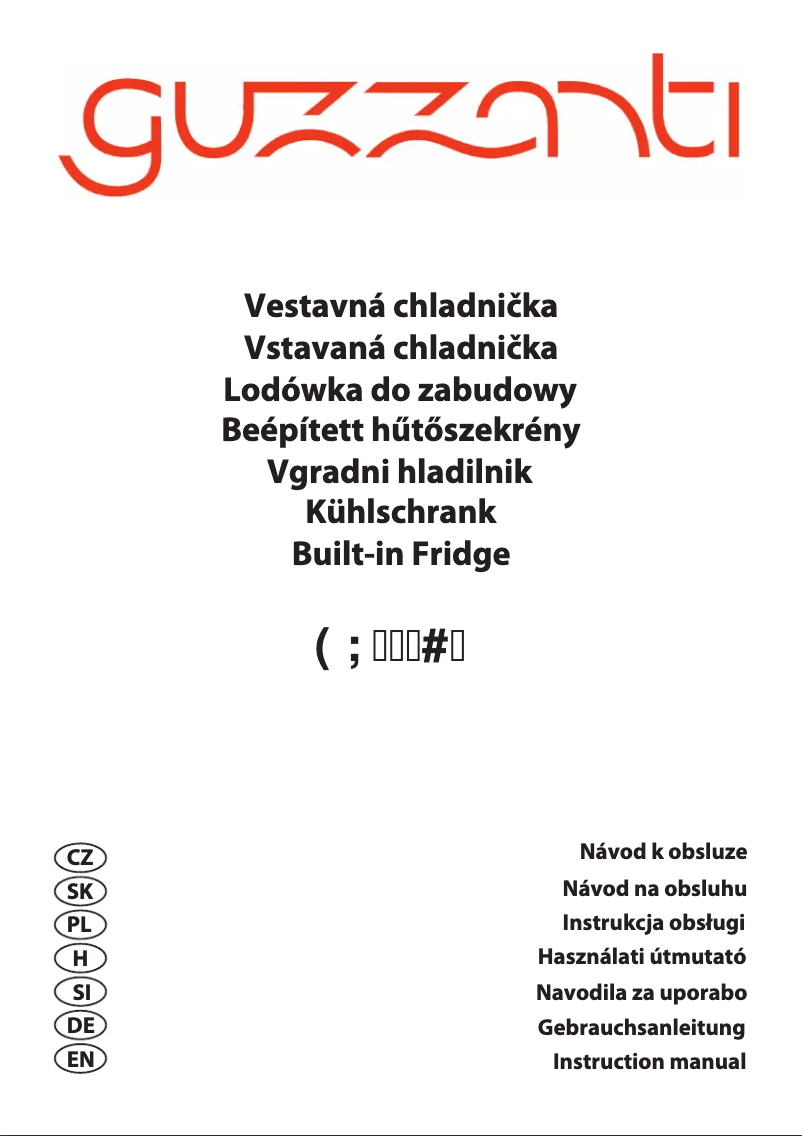 Página 1 del manual Manual de usuario Guzzanti GZ-09B1