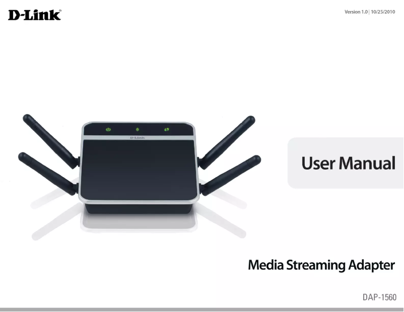 Page 1 de la notice Manuel utilisateur D-Link DAP-1562