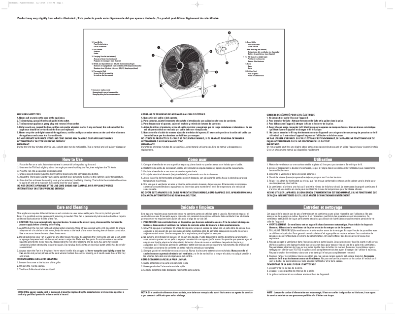Página 1 del manual Manual de usuario Black & Decker BDHV2002