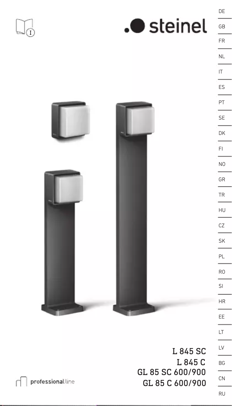 Page 1 de la notice Manuel utilisateur Steinel GL 85 SC 900