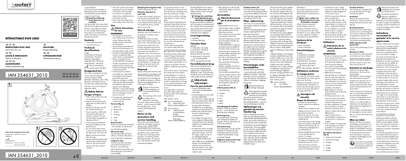 Page 1 de la notice Manuel utilisateur Zoofari IAN 354631