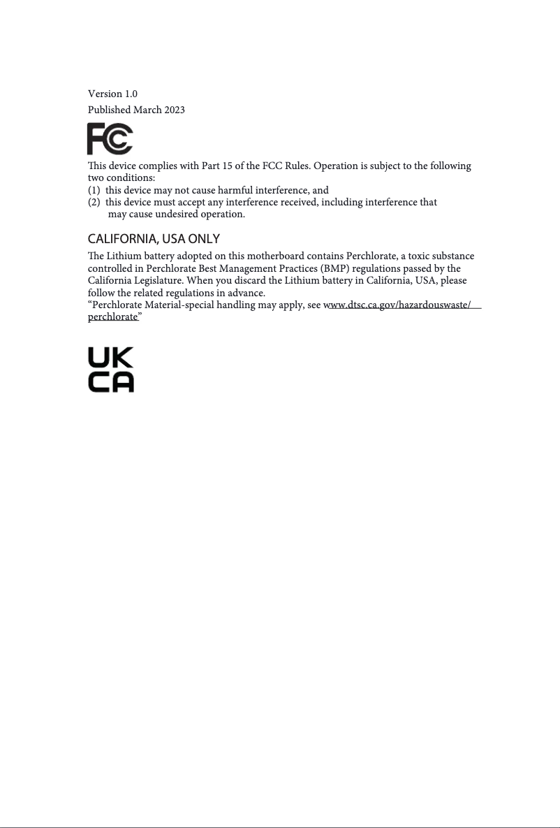 Page 1 de la notice Manuel utilisateur Asrock DeskMini 4205