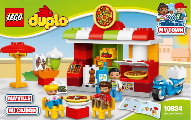 Image de la première page du manuel de l'appareil Duplo 10834