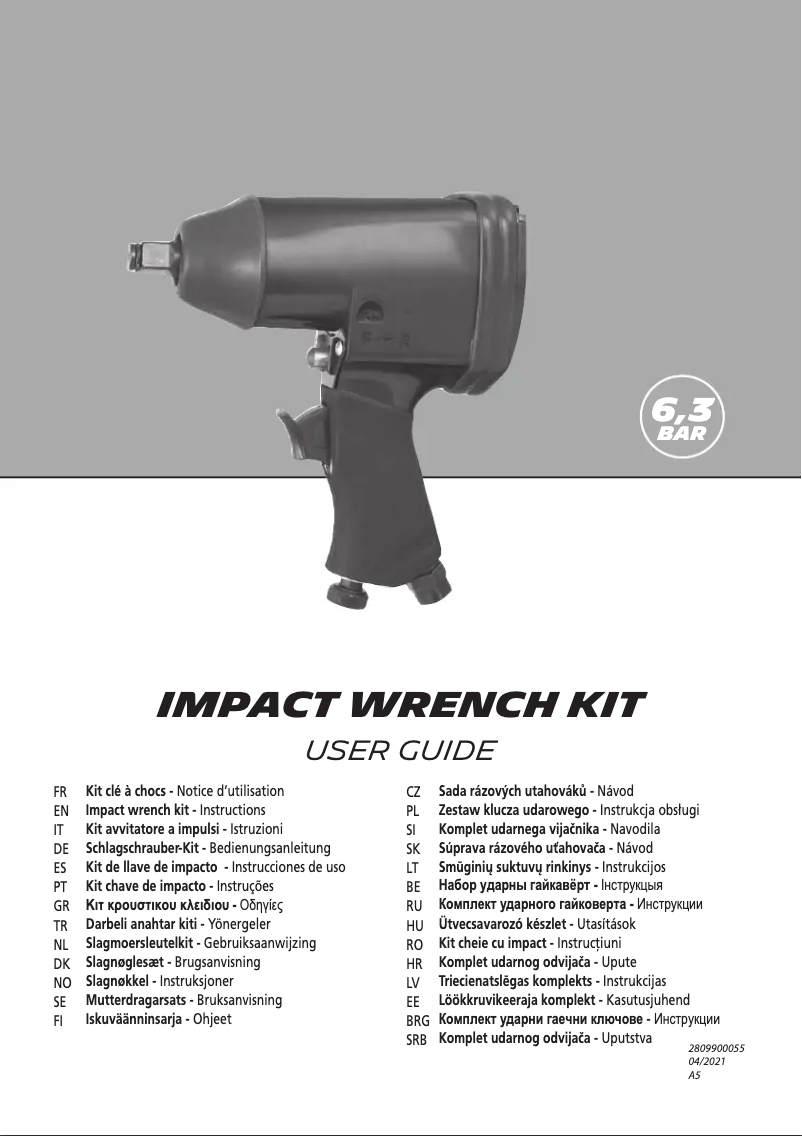 Page 1 de la notice Manuel utilisateur Abac G-101