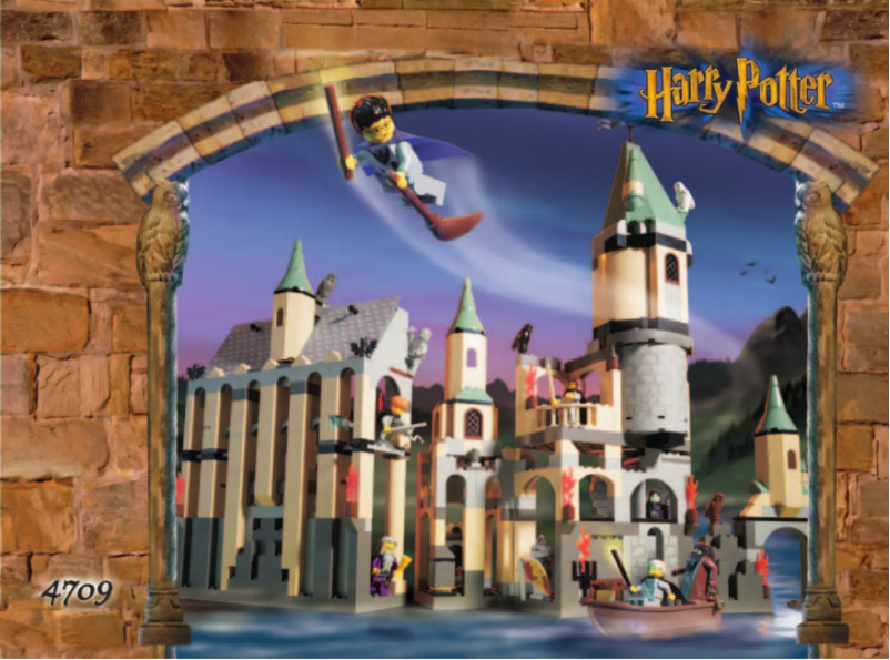 Page 1 de la notice Manuel utilisateur Lego Hogwarts (TM) Castle