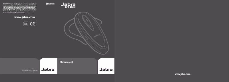 Page 1 de la notice Manuel utilisateur Jabra BT150