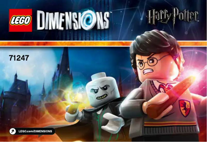 Page 1 de la notice Manuel utilisateur Lego Dimensions 71247