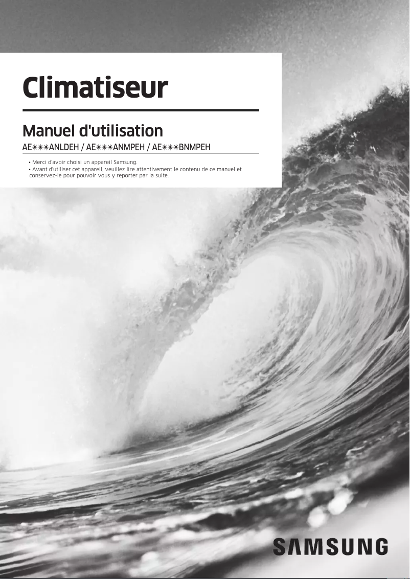 Página 1 del manual Manual de usuario Samsung AE200RNWSEG