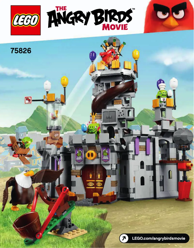 Page 1 of the manual User Manual Lego Angry Birds 75826