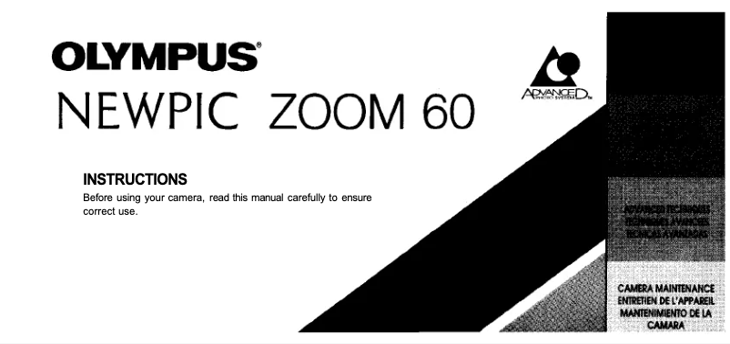 Página 1 del manual Manual de usuario Olympus Newpic Zoom 60