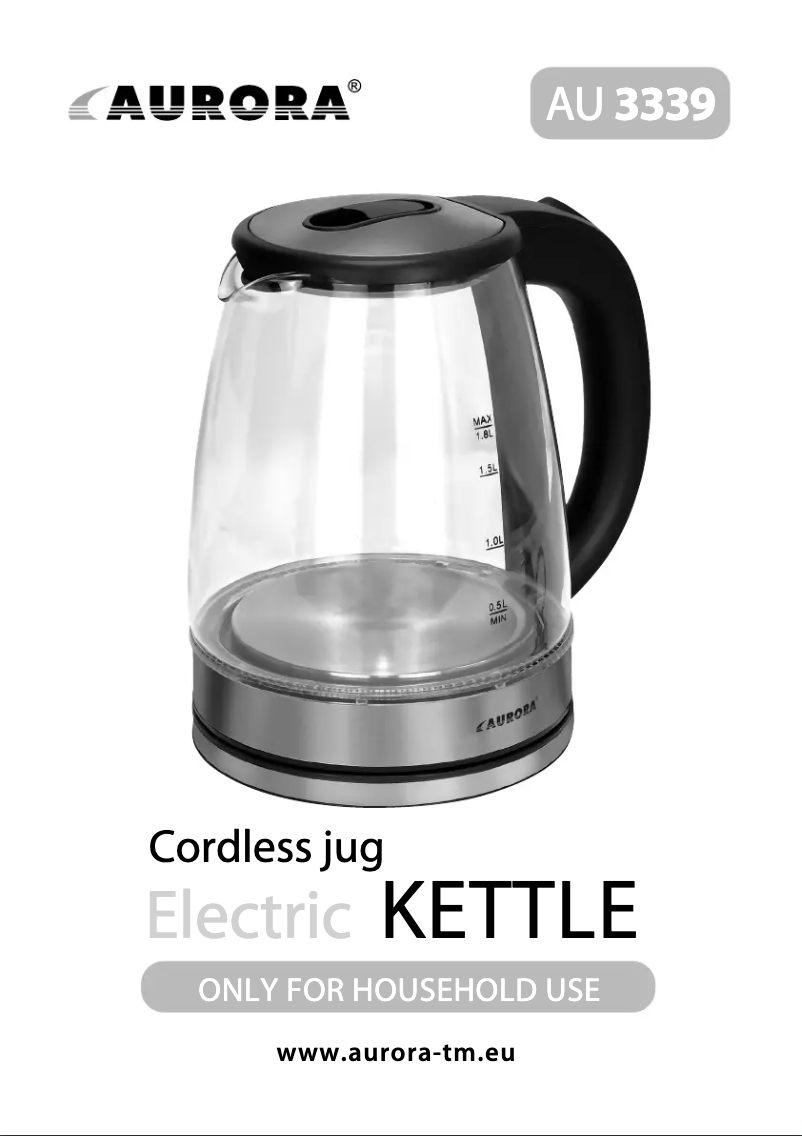 Page 1 de la notice Manuel utilisateur Aurora AU3339
