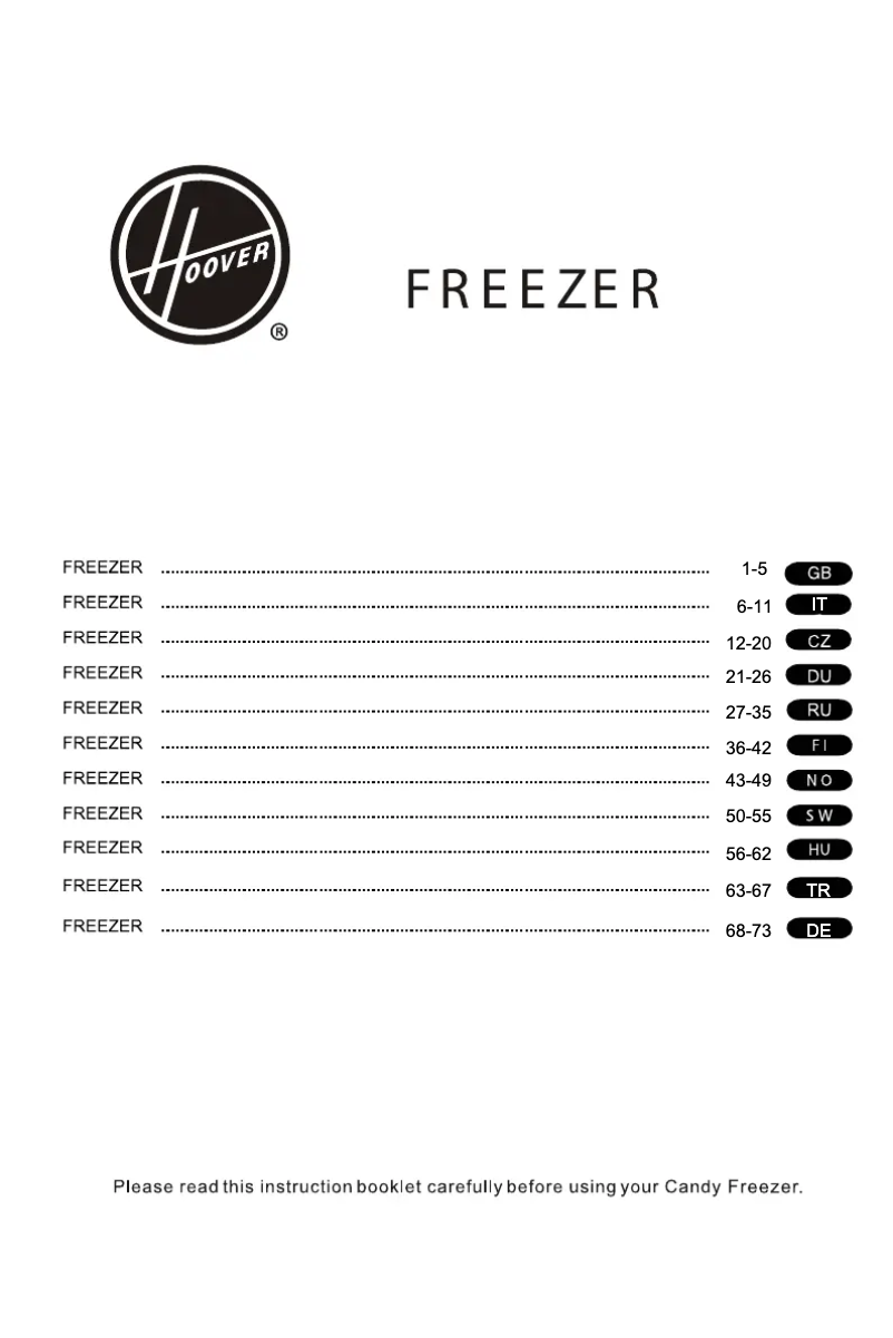 Page 1 de la notice Mode d'emploi Hoover HVTUS 542WH