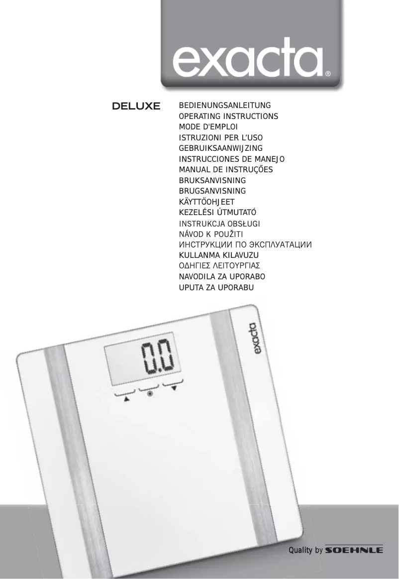 Page 1 of the manual User Manual Renovator Deluxe