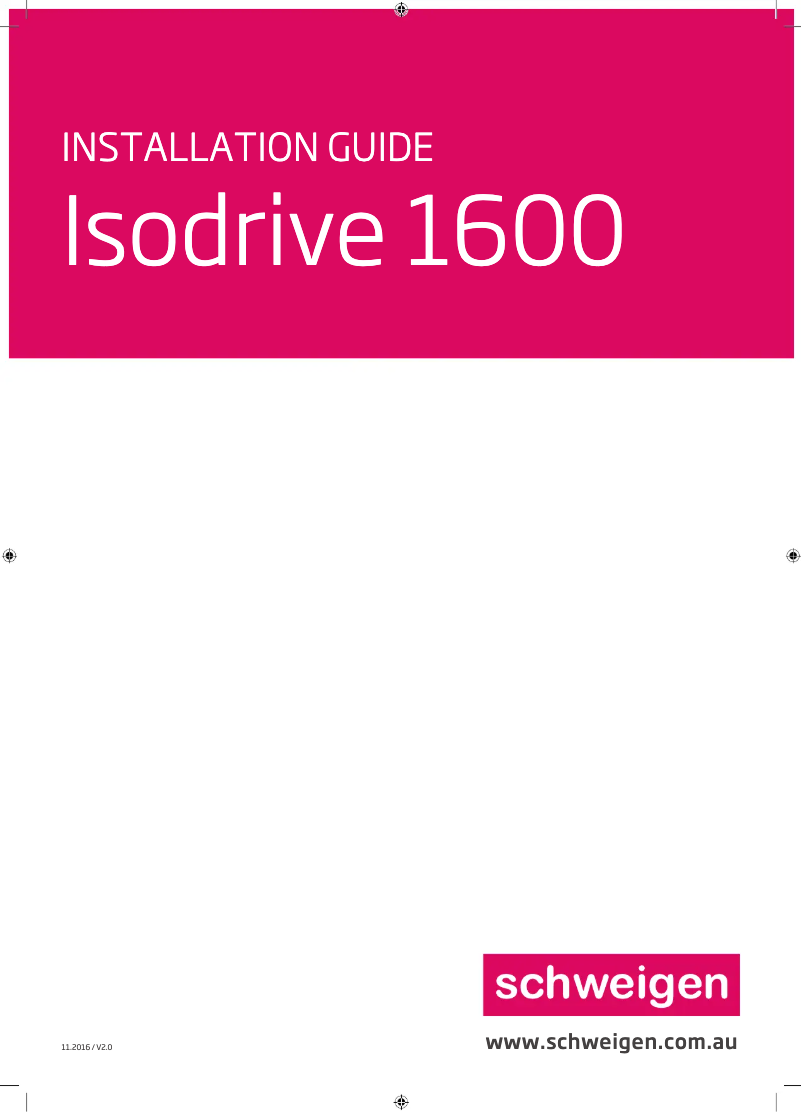 Page 1 de la notice Guide d'installation Schweigen KLS-ALBW9S