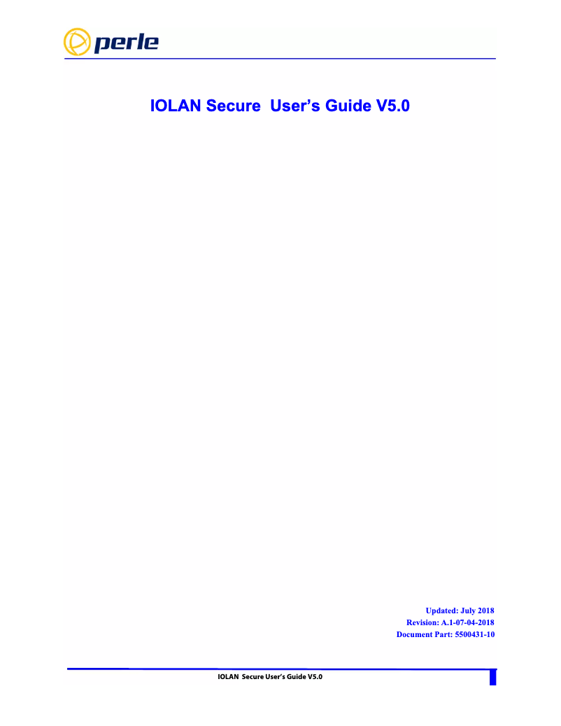 Image de la première page du manuel de l'appareil IOLAN SCG16