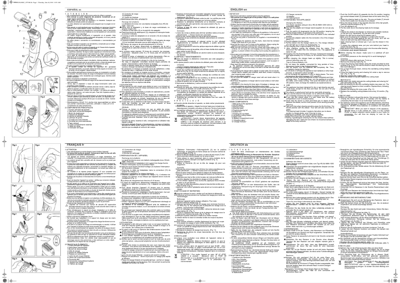 Page 1 de la notice Manuel utilisateur Solac CP7386