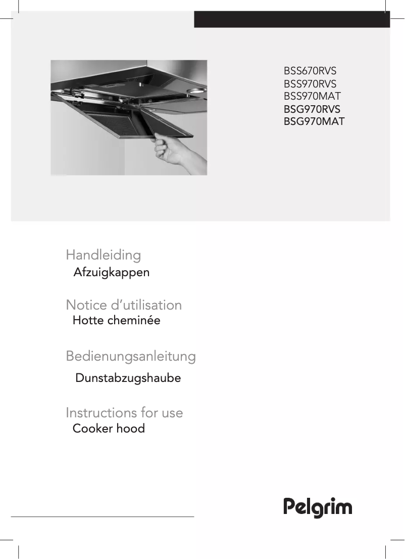 Page 1 de la notice Manuel utilisateur Pelgrim BSS970MAT