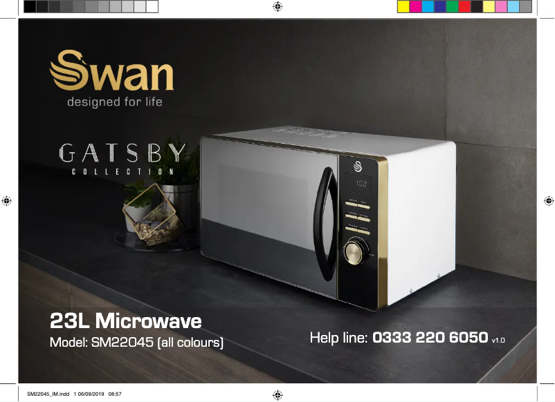 Page 1 de la notice Manuel utilisateur Swan Gatsby SM22045