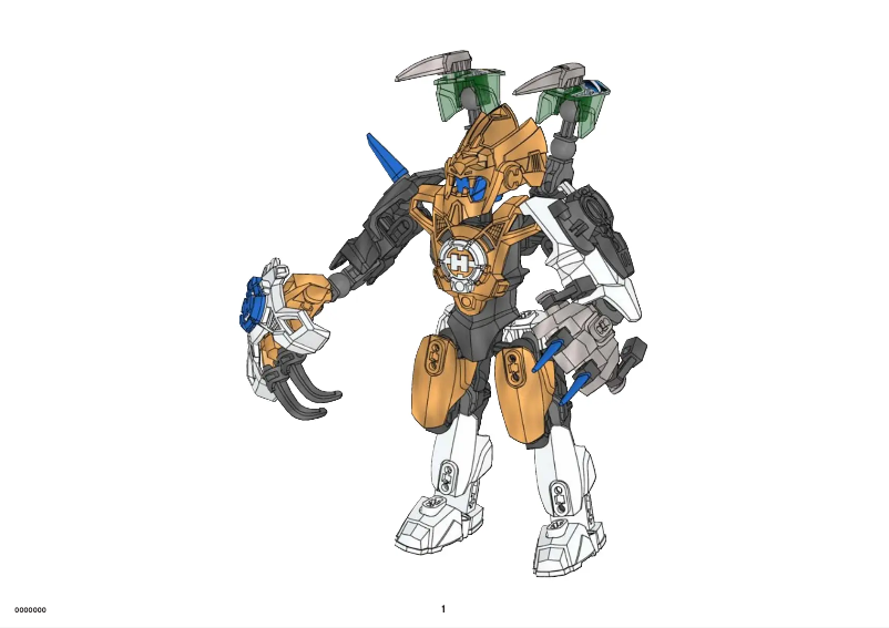 Page 1 de la notice Manuel utilisateur Lego Stormer 3.0