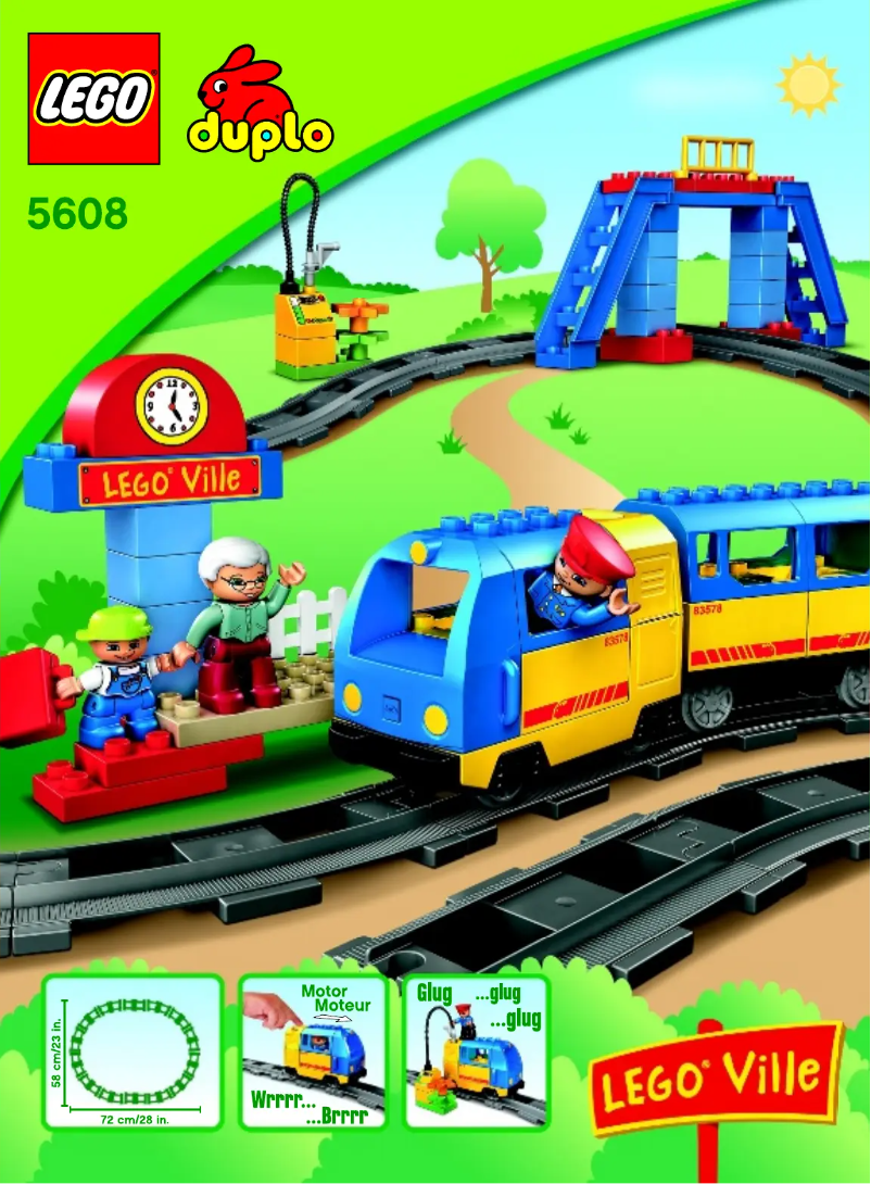 Page 1 de la notice Manuel utilisateur Lego Duplo 5608