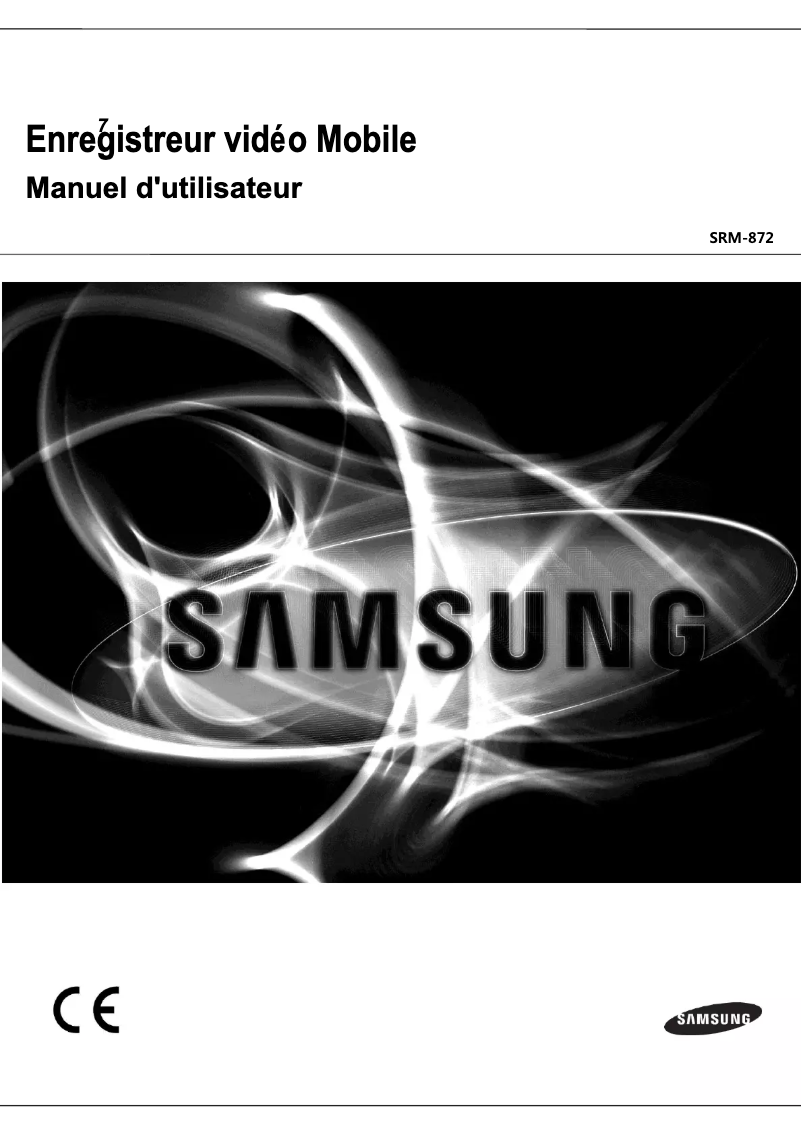 Page 1 de la notice Manuel utilisateur Hanwha SRM-872