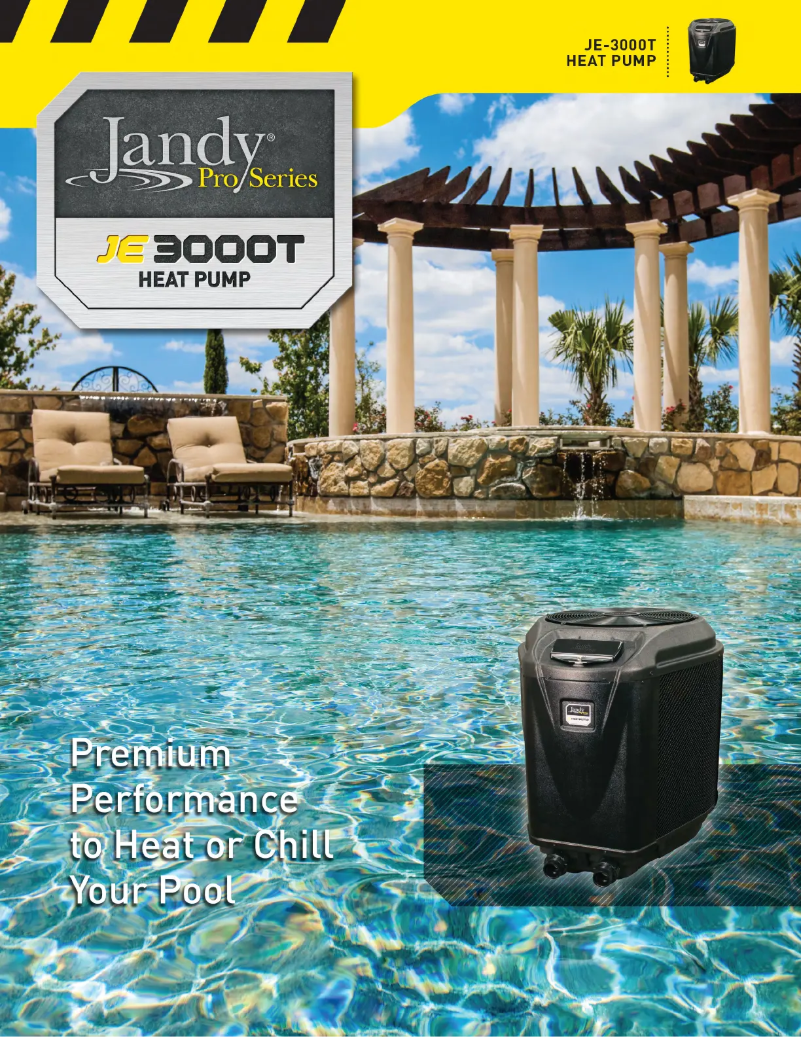 Página 1 del manual Folleto JANDY JE2500T3