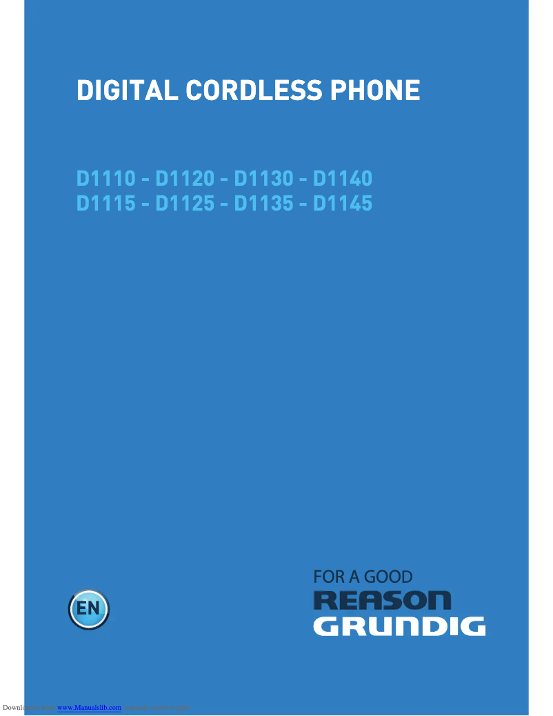 Imagen de la primera página del manual del dispositivo D1115