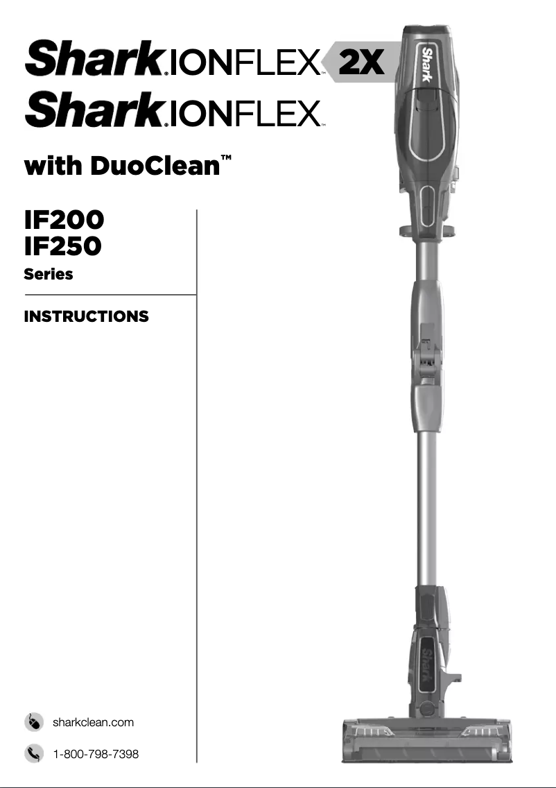 Página 1 del manual Manual de usuario Shark IF200