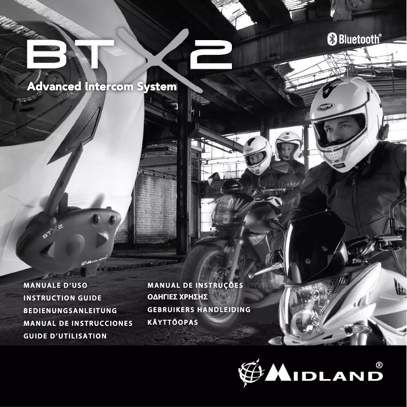 Page 1 de la notice Manuel utilisateur Midland BTX2