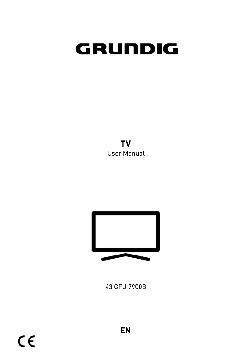 Página 1 del manual Manual de usuario Grundig 43 GFU 7900B