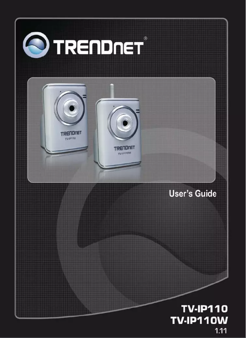 Página 1 del manual Manual de usuario TRENDnet TV-IP110W