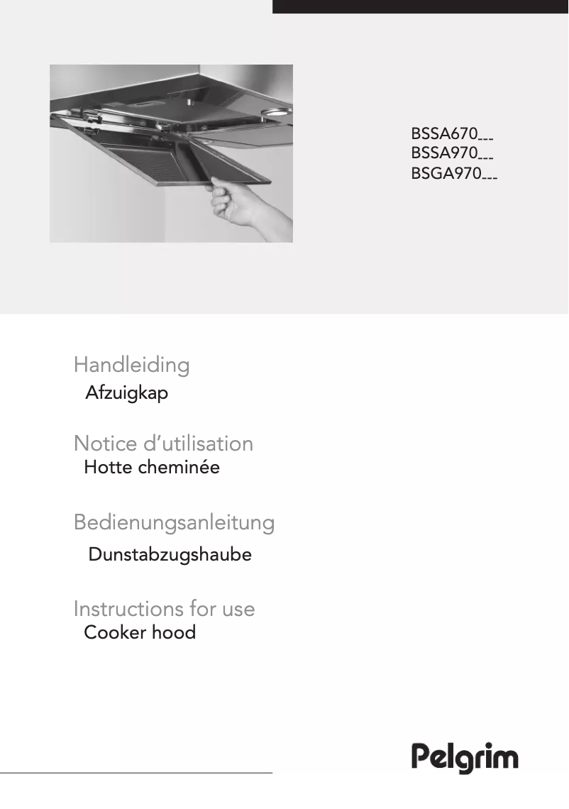 Page 1 de la notice Manuel utilisateur Pelgrim BSSA670MAT