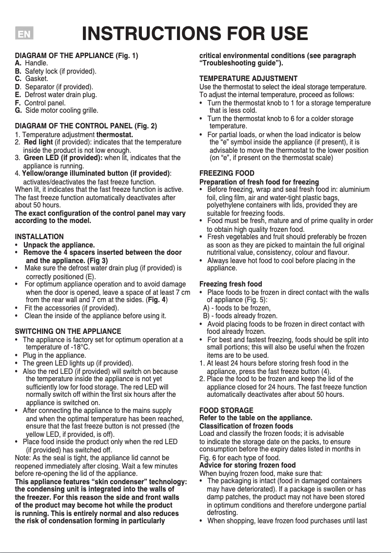 Page 1 de la notice Manuel utilisateur Whirlpool WHM3911 1