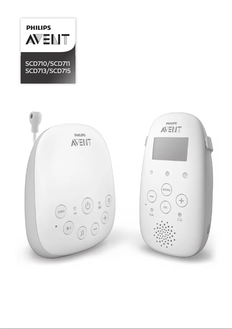 Página 1 del manual Manual de usuario Philips Avent SCD713