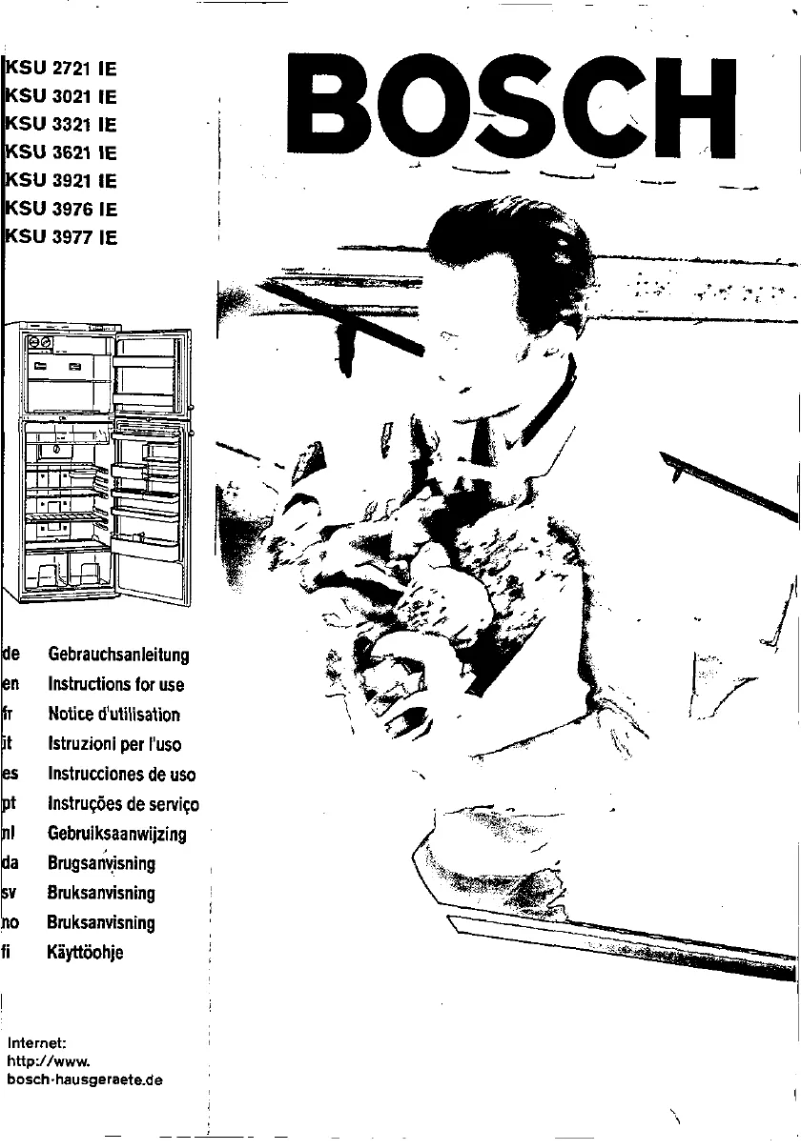 Page 1 de la notice Manuel utilisateur Bosch KSU3321IE