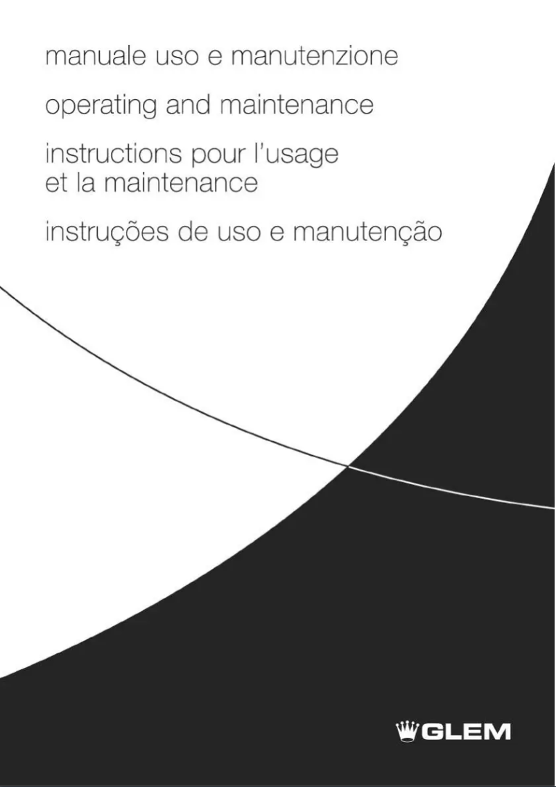 Page 1 de la notice Manuel utilisateur Glem Gas GHE601SI