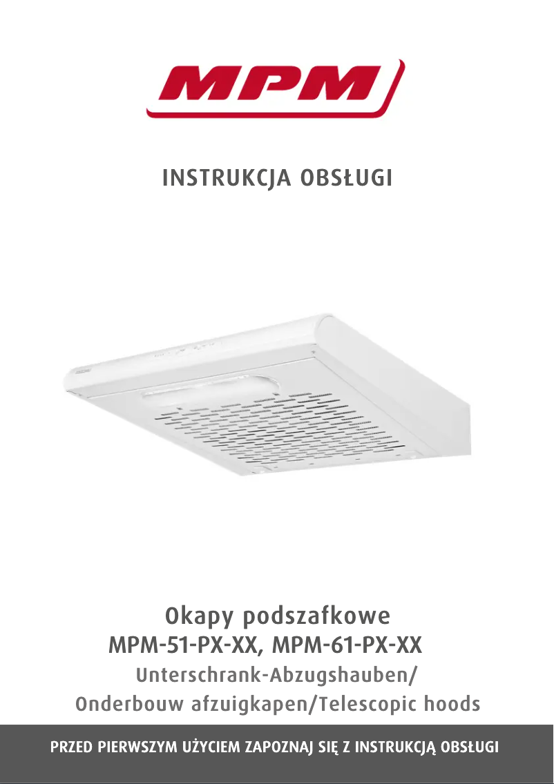 Page 1 de la notice Manuel utilisateur MPM MPM-51-PX-69