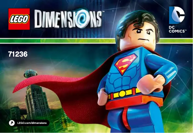 Page 1 de la notice Manuel utilisateur Lego Dimensions 71236