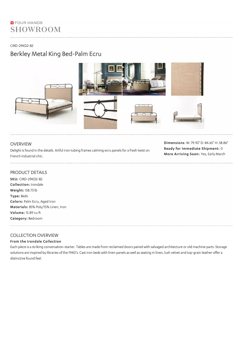 Página 1 del manual Manual de usuario Four Hands CIRD-29KD2-B2